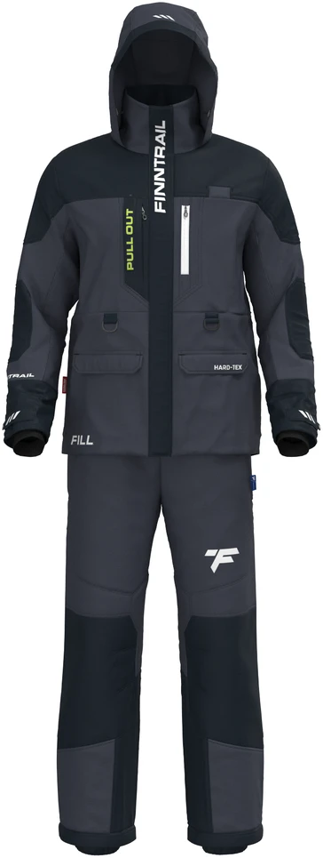 Šiltas kostiumas Finntrail ESCAPE DarkGrey 3756, Dydis: S