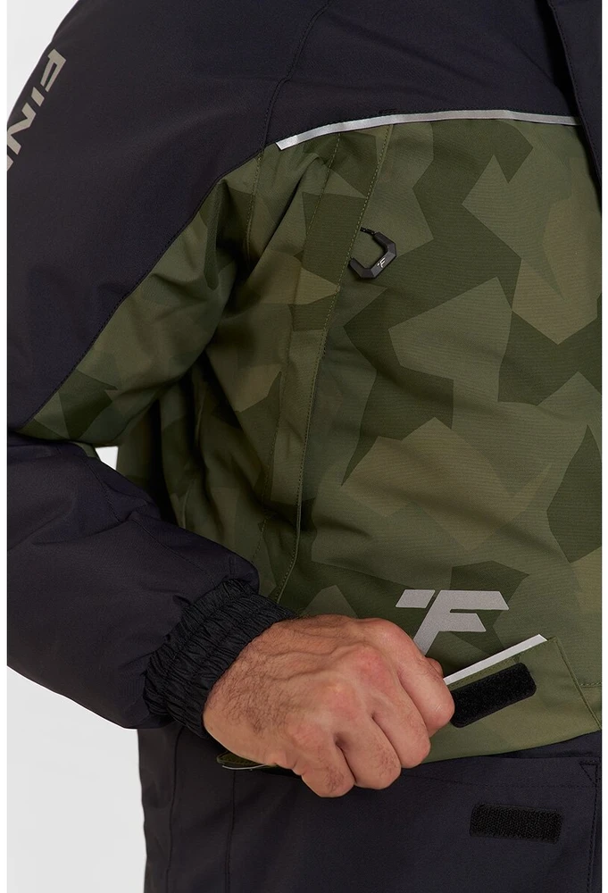 Šiltas kostiumas Finntrail NORDY CamoShadowGreen 3757, Marškinėlių, džemperių ar striukių dydis: XS