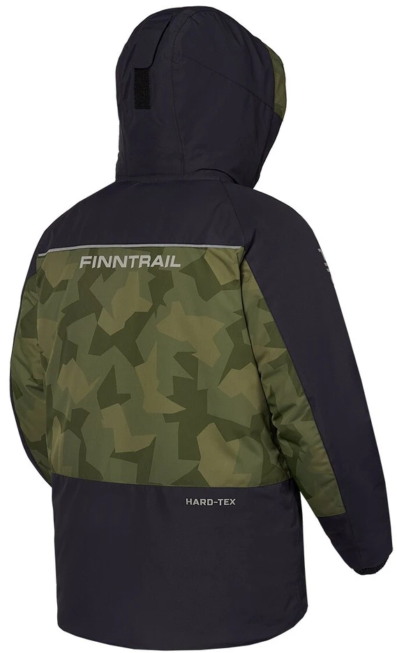 Šiltas kostiumas Finntrail NORDY CamoShadowGreen 3757, Marškinėlių, džemperių ar striukių dydis: XS