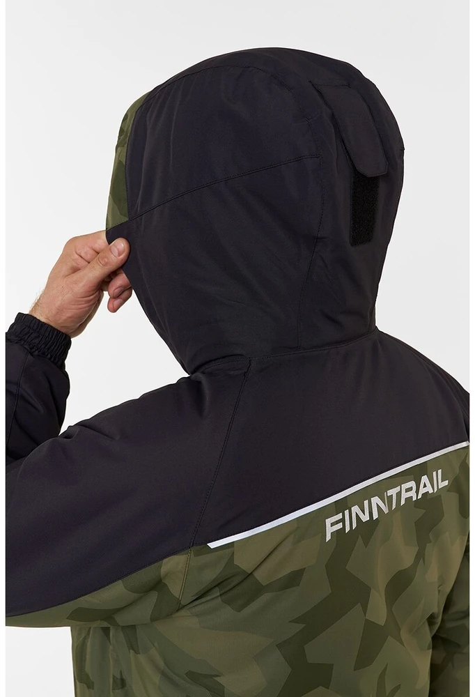 Šiltas kostiumas Finntrail NORDY CamoShadowGreen 3757, Marškinėlių, džemperių ar striukių dydis: XS