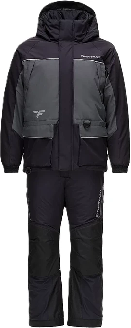 Šiltas kostiumas Finntrail NORDY MiddleGrey 3757, Marškinėlių, džemperių ar striukių dydis: XS