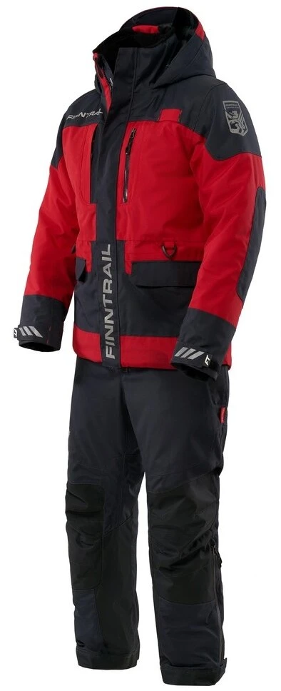 Šiltas kostiumas Finntrail POWERMAN Raudona 3752, Dydis: XS