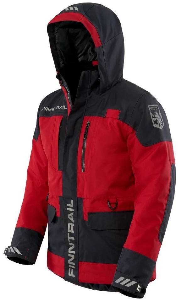 Šiltas kostiumas Finntrail POWERMAN Raudona 3752, Dydis: XS
