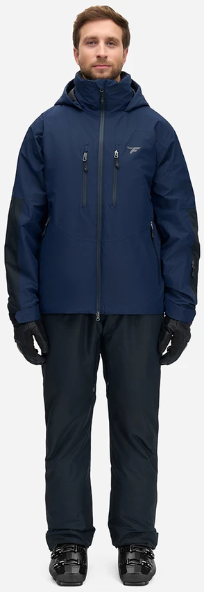 Šiltas puskombinezonis Finntrail ATLAS BIB Graphite 4617