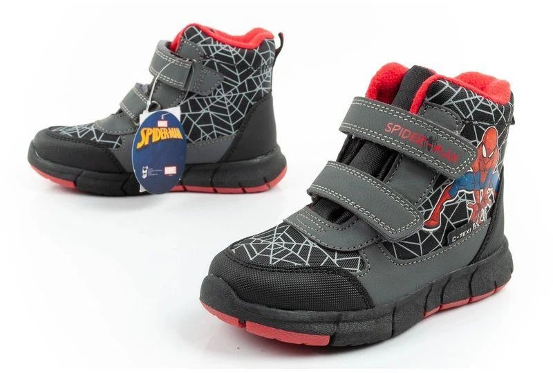 Šilti vaikiški sniego batai "Spider-Man" berniukams, Leomil