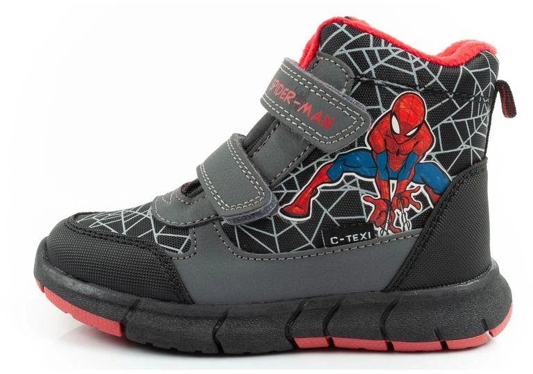 Šilti vaikiški sniego batai "Spider-Man" berniukams, Leomil