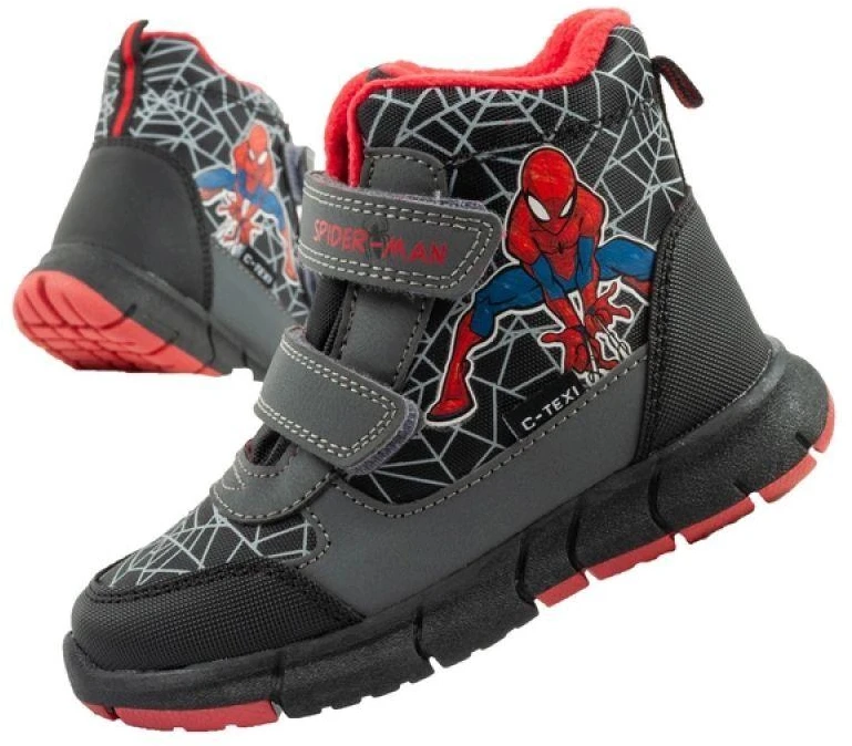 Šilti vaikiški sniego batai "Spider-Man" berniukams, Leomil