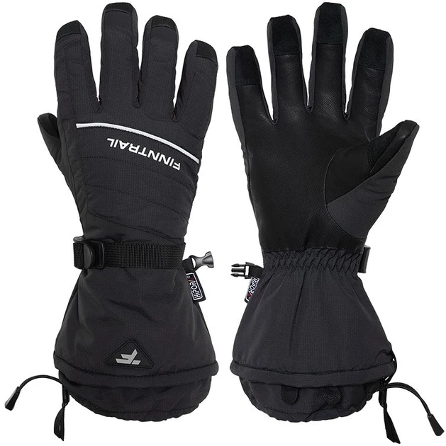 Šiltos pirštinės Finntrail FREERIDE Graphite 2700, Dydis: M