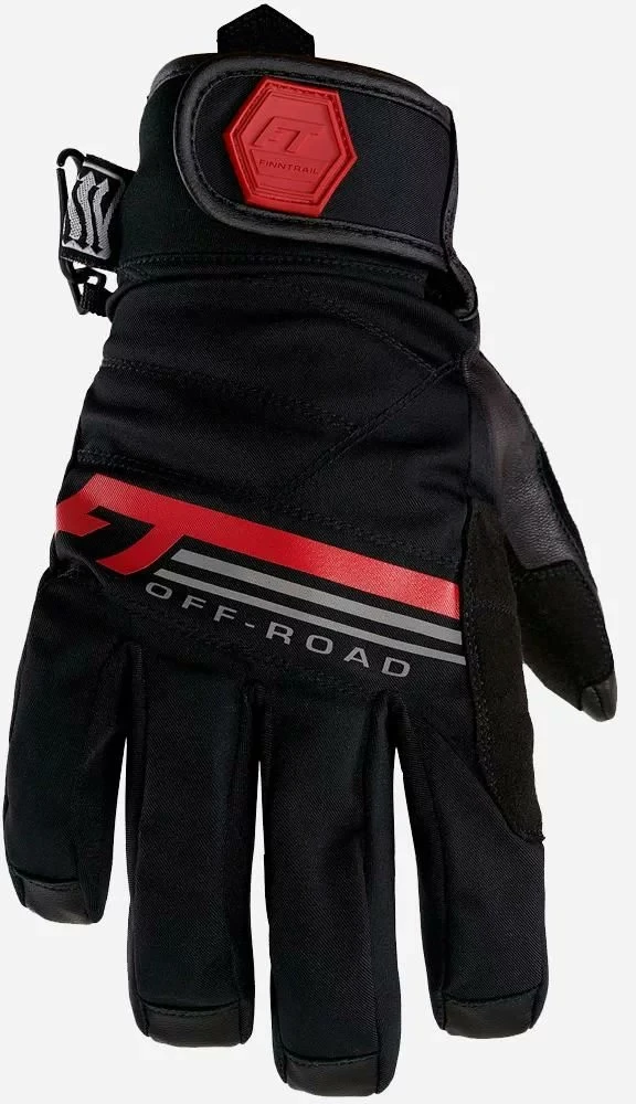 Šiltos pirštinės Finntrail GT GraphiteRed 2790