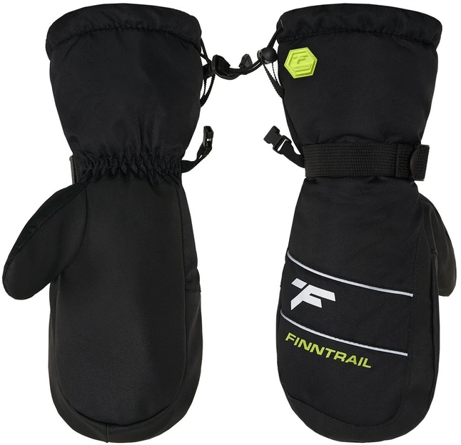 Šiltos pirštinės Finntrail NORDIC Graphite 2941, Dydis: M