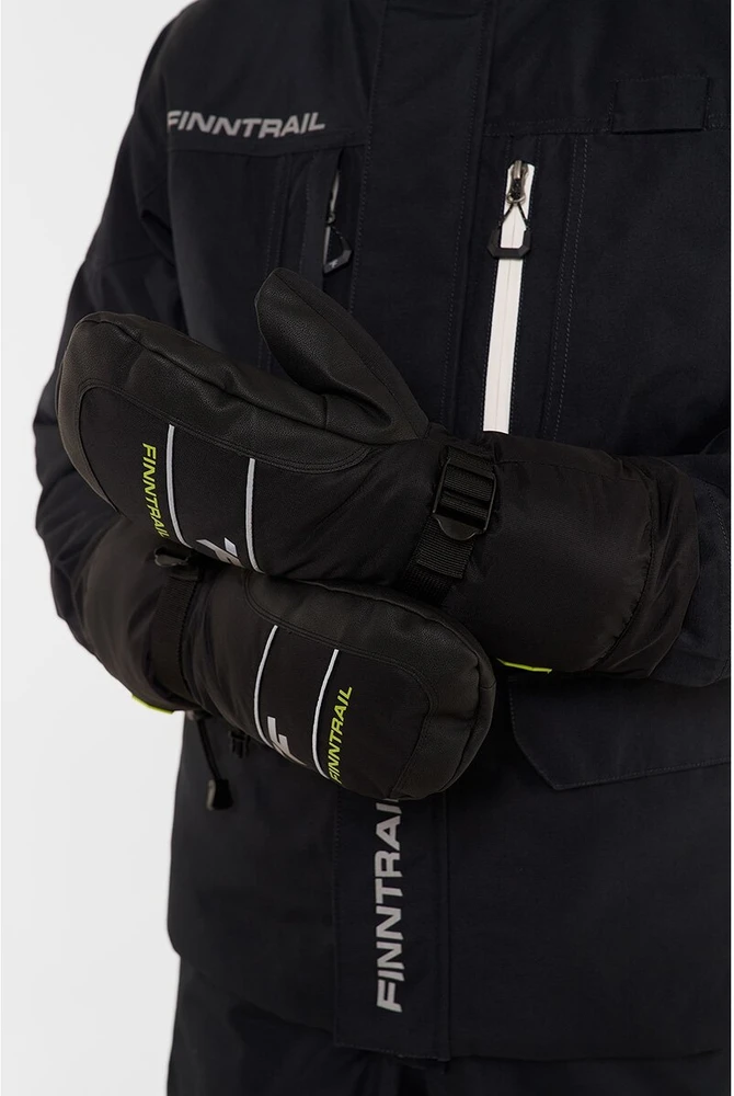 Šiltos pirštinės Finntrail NORDIC Graphite 2941, Dydis: M