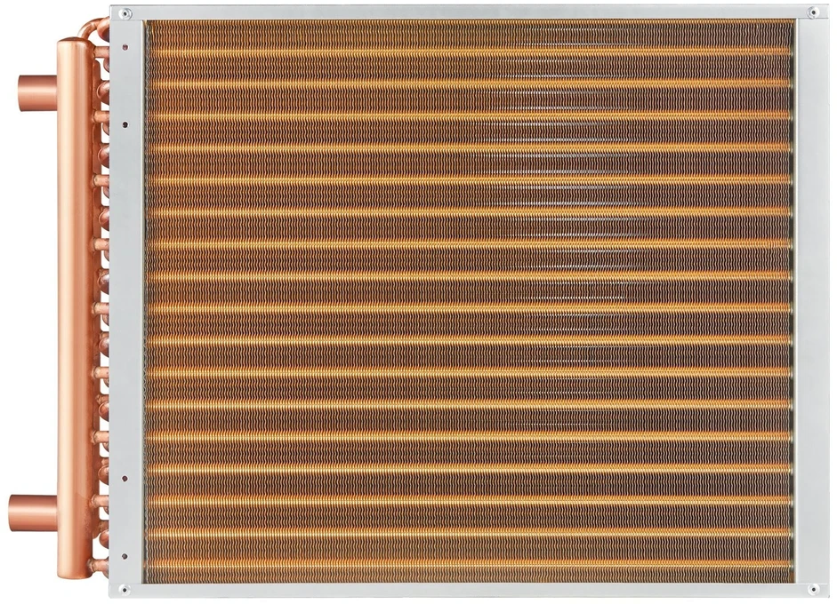 VEVOR Vandens-oro šilumokaitis 45x51 cm, 3 eilių