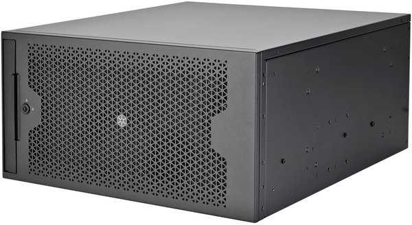SilverStone RM53-502, Rack-case - juodas