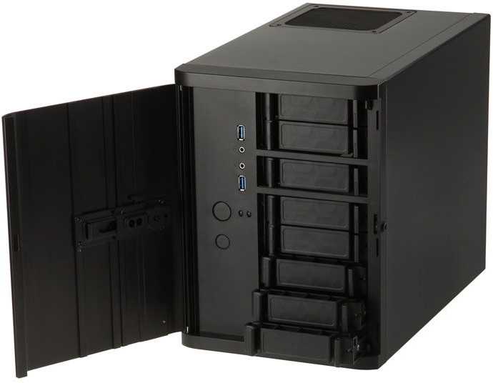 Silverstone SST-DS380B juoda