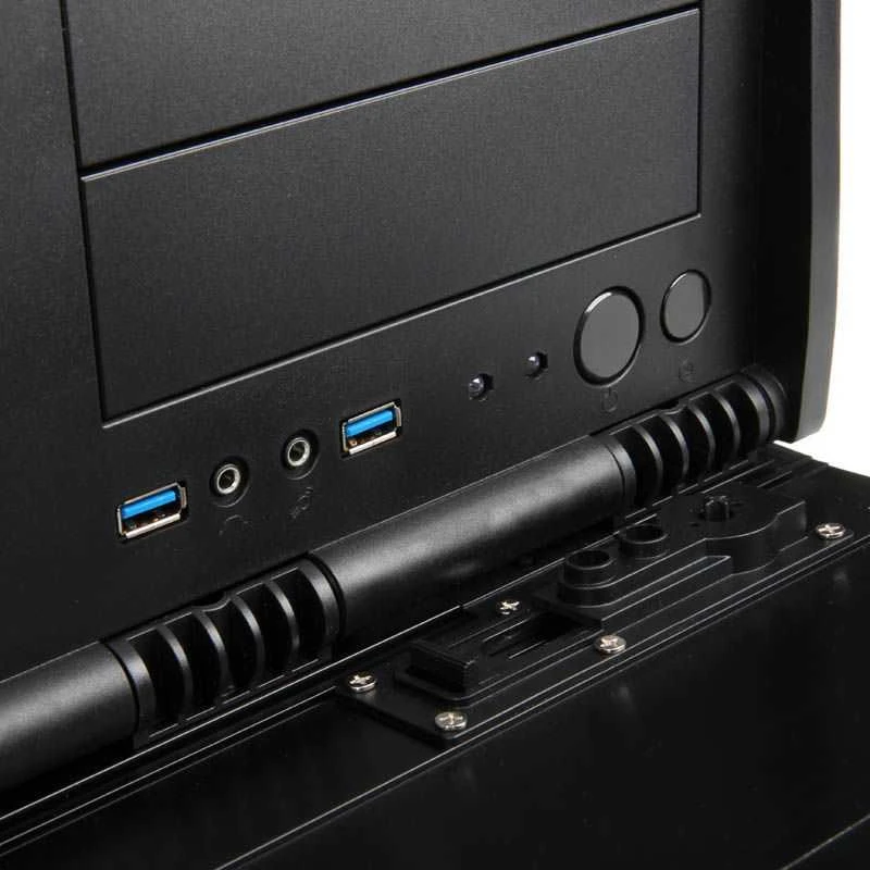 SilverStone SST–GD07B USB 3.0 Grandia Desktop – juoda
