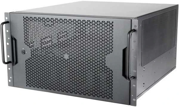 SilverStone SST-RM600, Rack-case - juodas, 6 Hheneinheiten