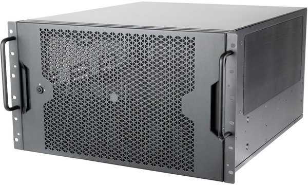 SilverStone SST-RM61-312, Rack-case - juodas, 6 Hheneinheiten