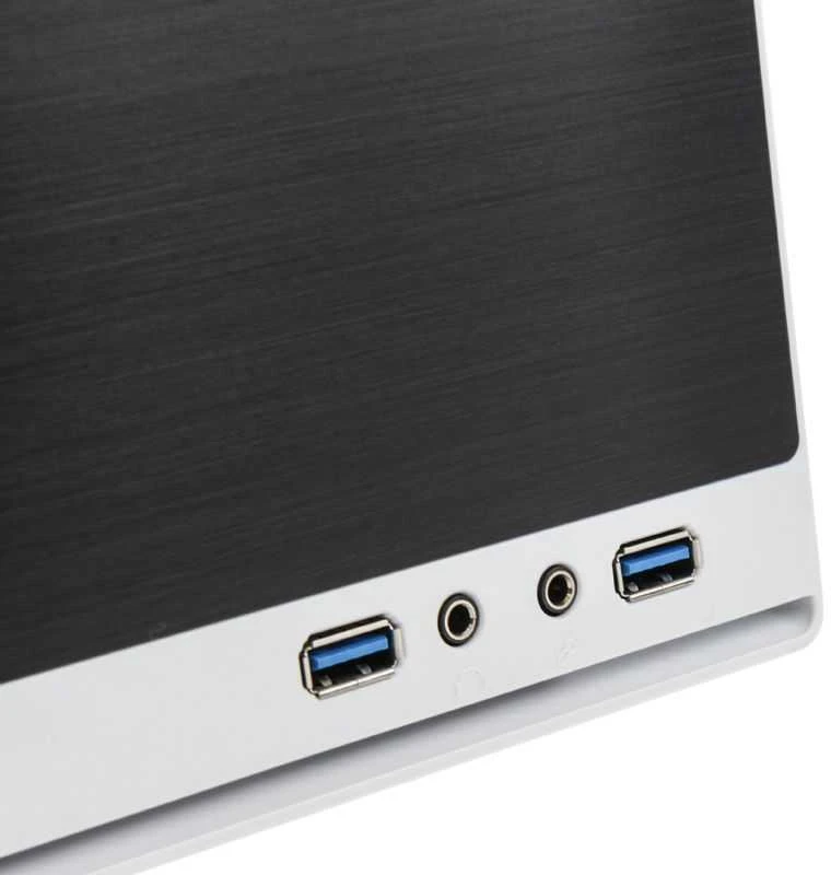 PC korpusas Silverstone Compact Cube SST-SG13WB-Q Sugo Mini-ITX, juodai baltas