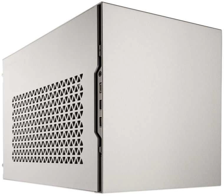SilverStone SST-SG15S Sugo Mini-ITX case - sidabrinis