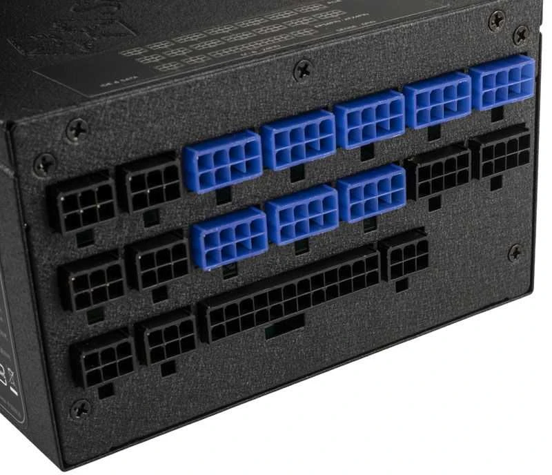 „SilverStone SST-ST1500-TI v2.0 Strider“ maitinimo šaltinis 80 PLUS Titanium, modulinis - 1500 vatų