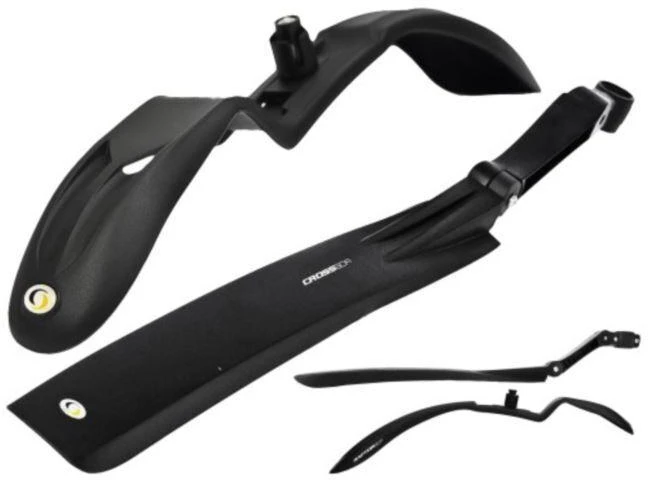 SIMPLA CROSS PLUS purvasaugiai 24-29'' juodi komplektas