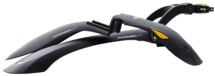 Skydelių komplektas Simpla Hammer3 SDE SPEEDstrap juodas