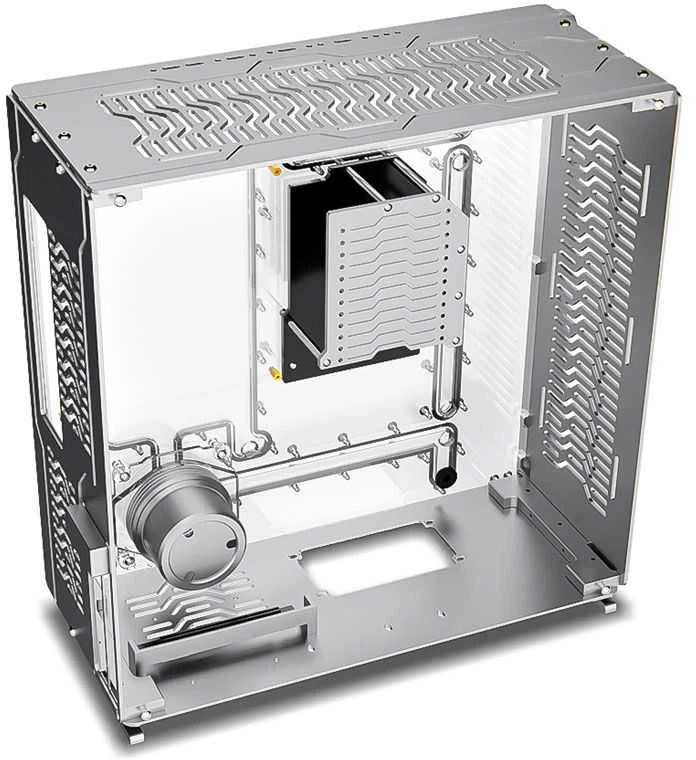 „Singularity Computers Wraith ITX/DTX“ – sidabrinis