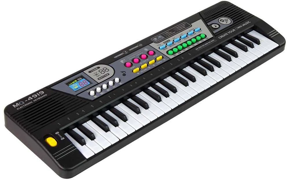 Lean Toys Klaviatūra su mikrofonu MQ4919, 49 klavišai