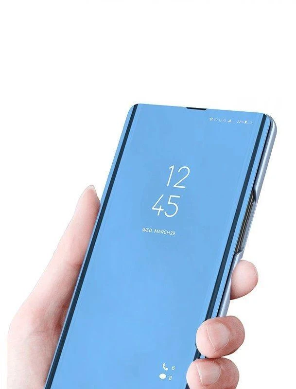 Hurtel Clear View dėklas skirtas Poco M4 Pro 5G, rožinis