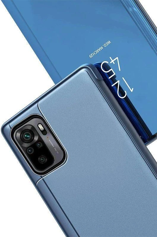 Hurtel Clear View dėklas skirtas Poco M4 Pro 5G, rožinis