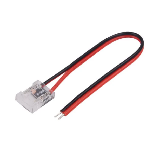 V-tac Skaidri jungtis didelio tankio arba 10mm LED COB juostai, 5A, 0-36V, IP20