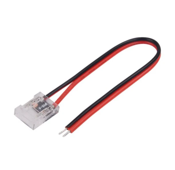 V-tac Skaidri jungtis didelio tankio arba 8mm LED COB juostai, 5A, 0-36V, IP20