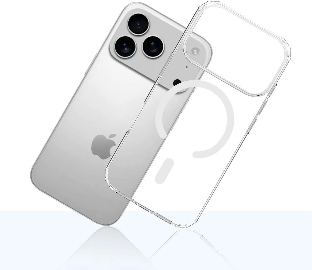 Dėklas 3Mk apsauga 3mk „Armor MagCase“, skirtas „iPhone 17 Pro Max“ – skaidrus