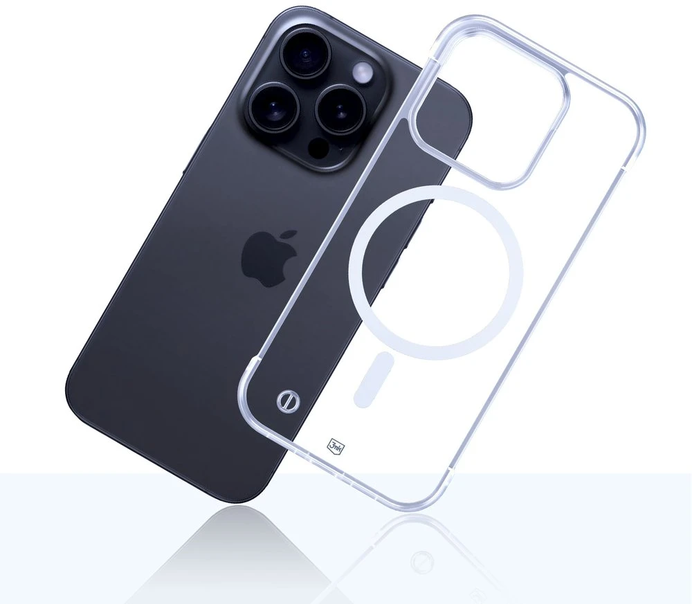 Dėklas 3Mk apsauga 3mk Just20g MagCase iPhone 13 Pro Max - skaidrus