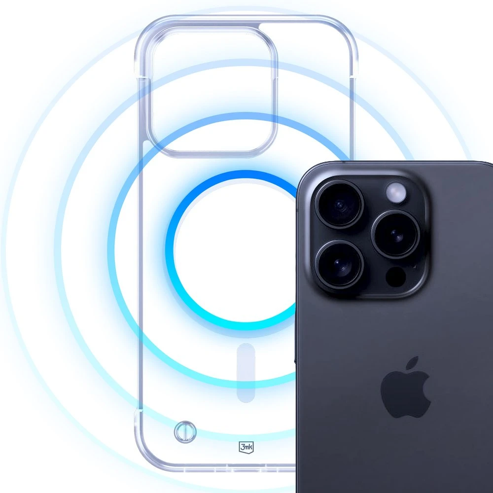 Dėklas 3Mk apsauga 3mk Just20g MagCase iPhone 13 Pro Max - skaidrus