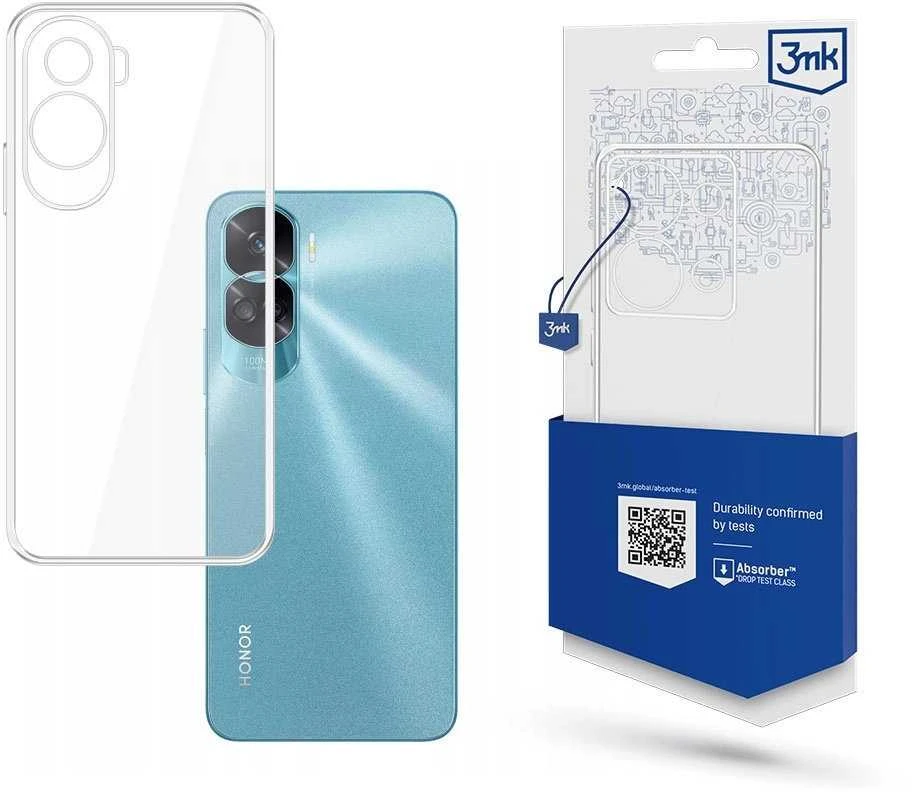 3mk dėklas telefonui skaidrus Honor 90 Lite - dėklas telefonui skaidrus