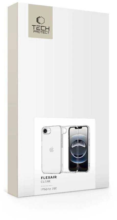 „Tech-Protect FlexAir“ dėklas, skirtas „iPhone 16e / 17e“ – skaidrus
