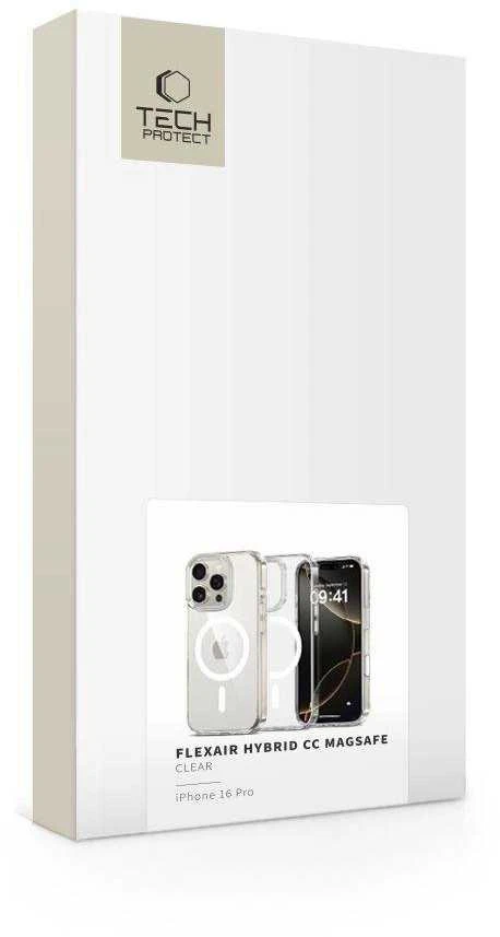 Dėklas Apple iPhone 16 Pro Tech-Protect FlexAir Hybrid CC MagSafe Fire Screen ekranas