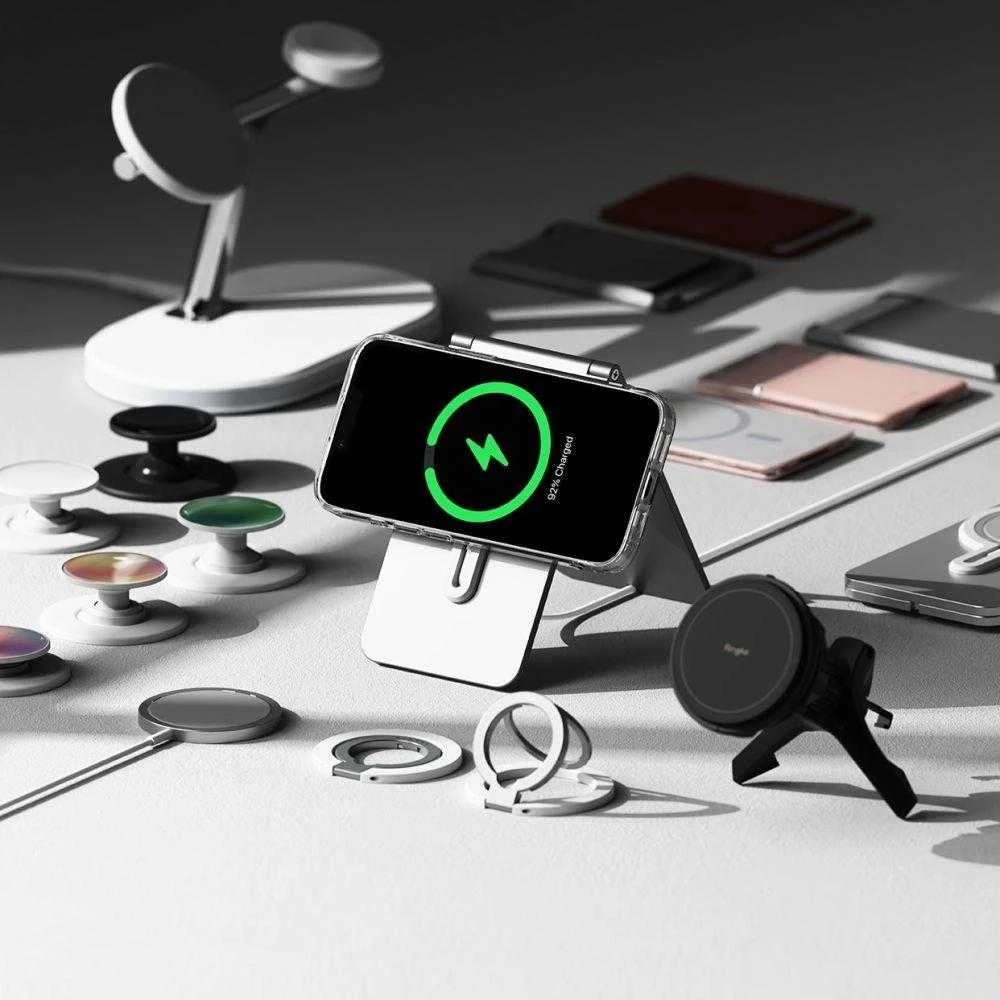 Ringke Fusion Magsafe iPhone 16 dėklas – skaidrus
