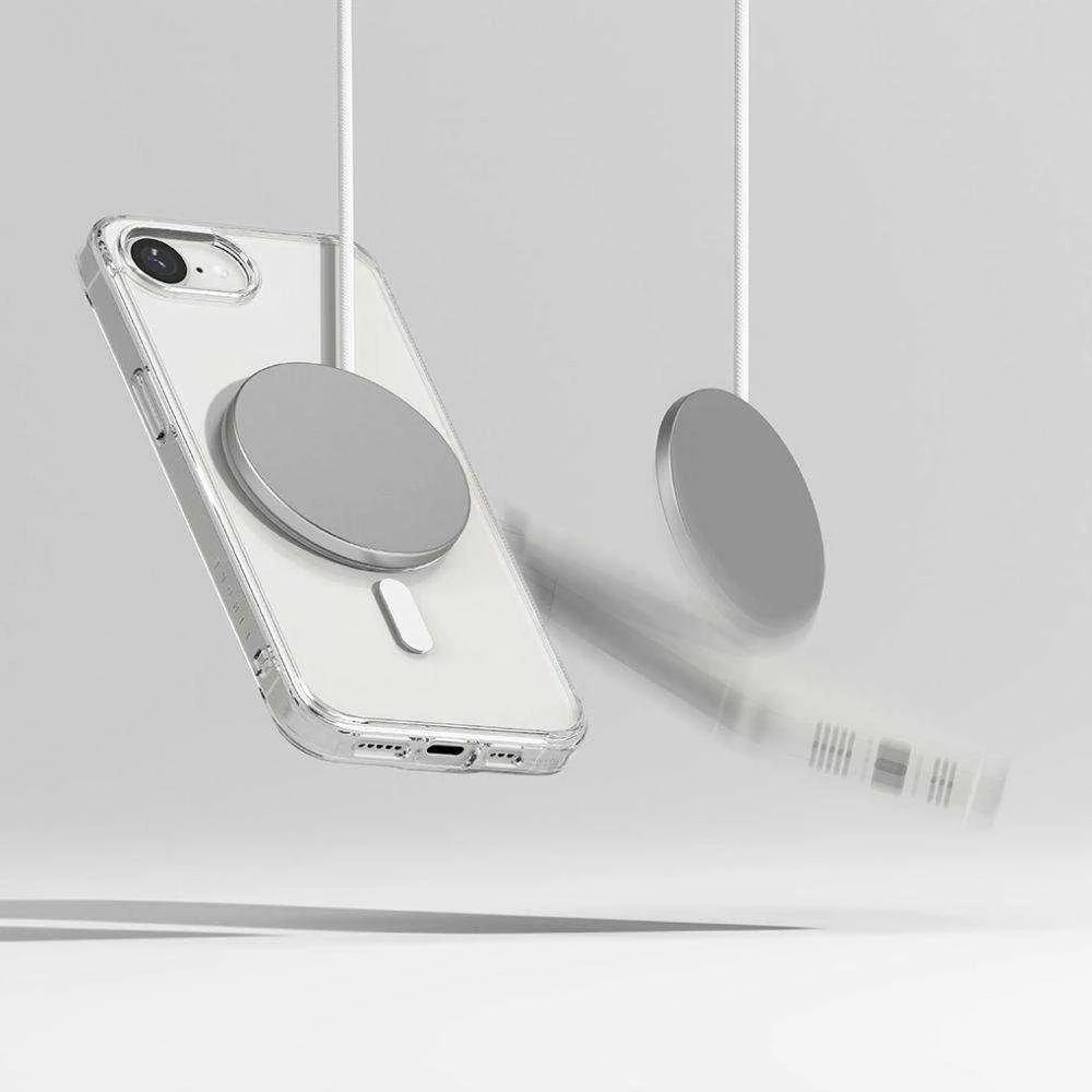 Ringke Fusion Magsafe iPhone 16 dėklas – skaidrus