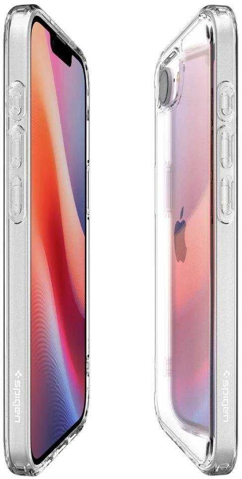 Spigen Ultra Hybrid iPhone 16e dėklas – skaidrus