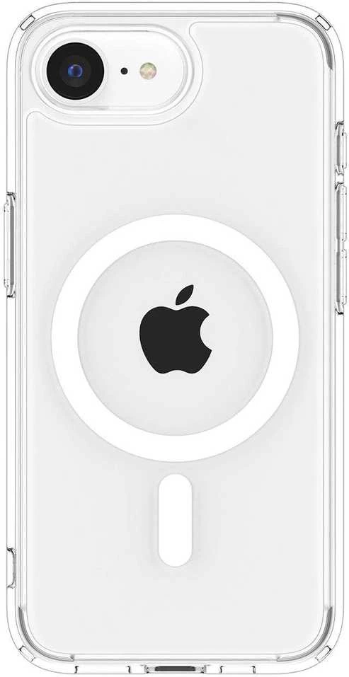 Spigen itin hibridinis „MagSafe“ dėklas, skirtas „iPhone 16e“ / „17e“ – skaidrus