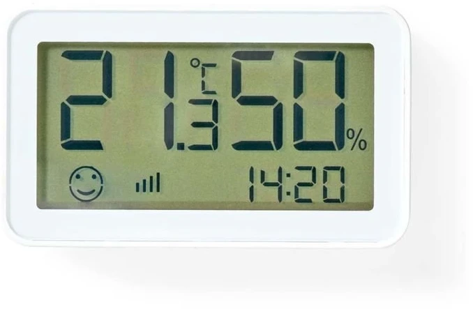 Drėkintuvas Skaitmeninė orų stotelė Nedis ZBSC30WT, balta