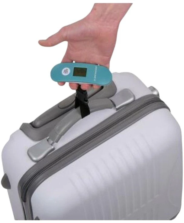 Dunlop - Digital luggage scale iki 40 kg (Turquoise)