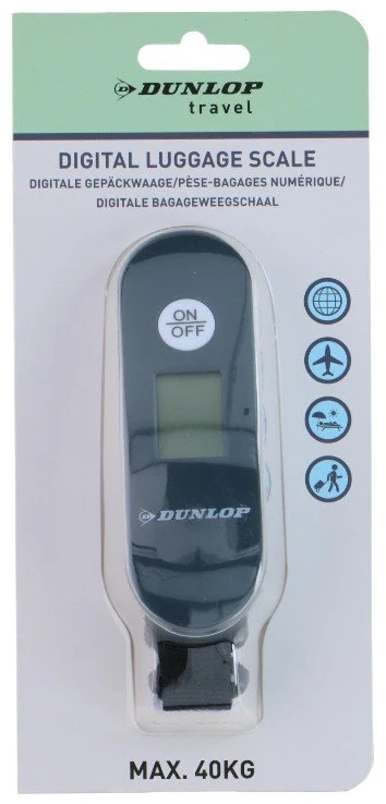 Dunlop - Digital luggage scale iki 40 kg (Navy)