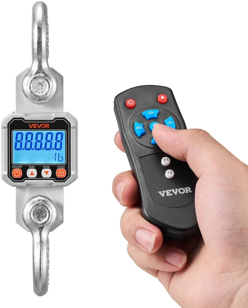 VEVOR Pramoninės kranų svarstyklės 3000 kg