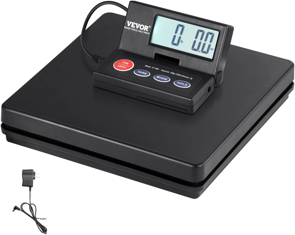 VEVOR Siuntimo skaitmeninė pašto svarstyklė 50 kg