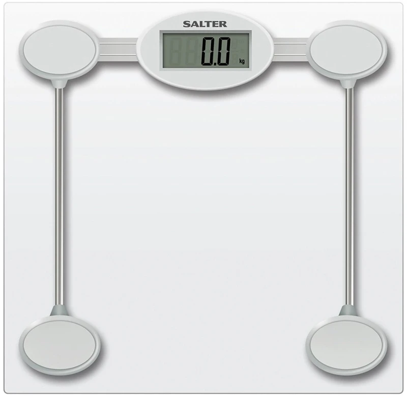 Skaitmeninės vonios svarstyklės Salter 9018S, 180 kg, sidabro spalvos