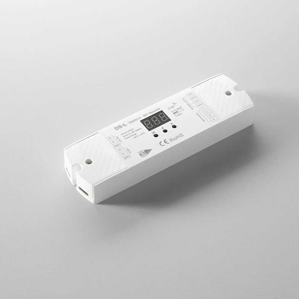 Skaitmeninis DMX512 + RF 2,4G dekoderis