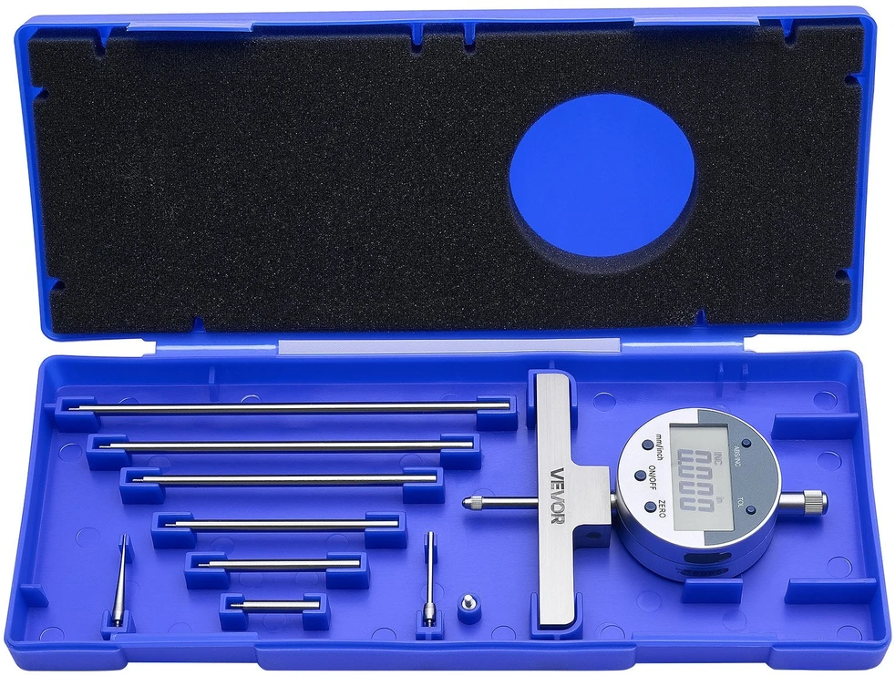 VEVOR Skaitmeninis gylmačio mikrometras 0-558.8 mm